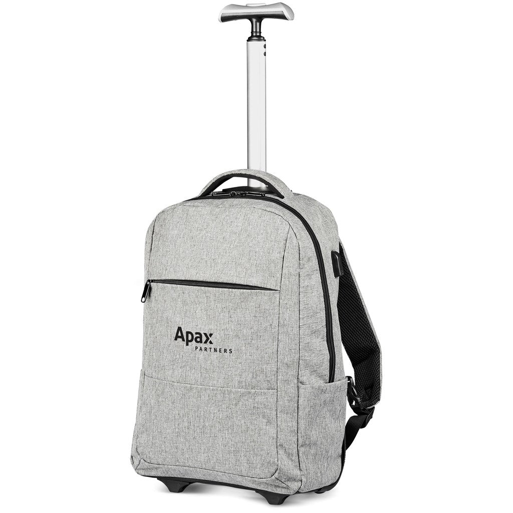 Swiss Cougar San Marino Laptop Trolley Backpack ZA Bags on Wheels,Laptop Backpacks,Travel Bags Mirelle Leather and Lifestyle