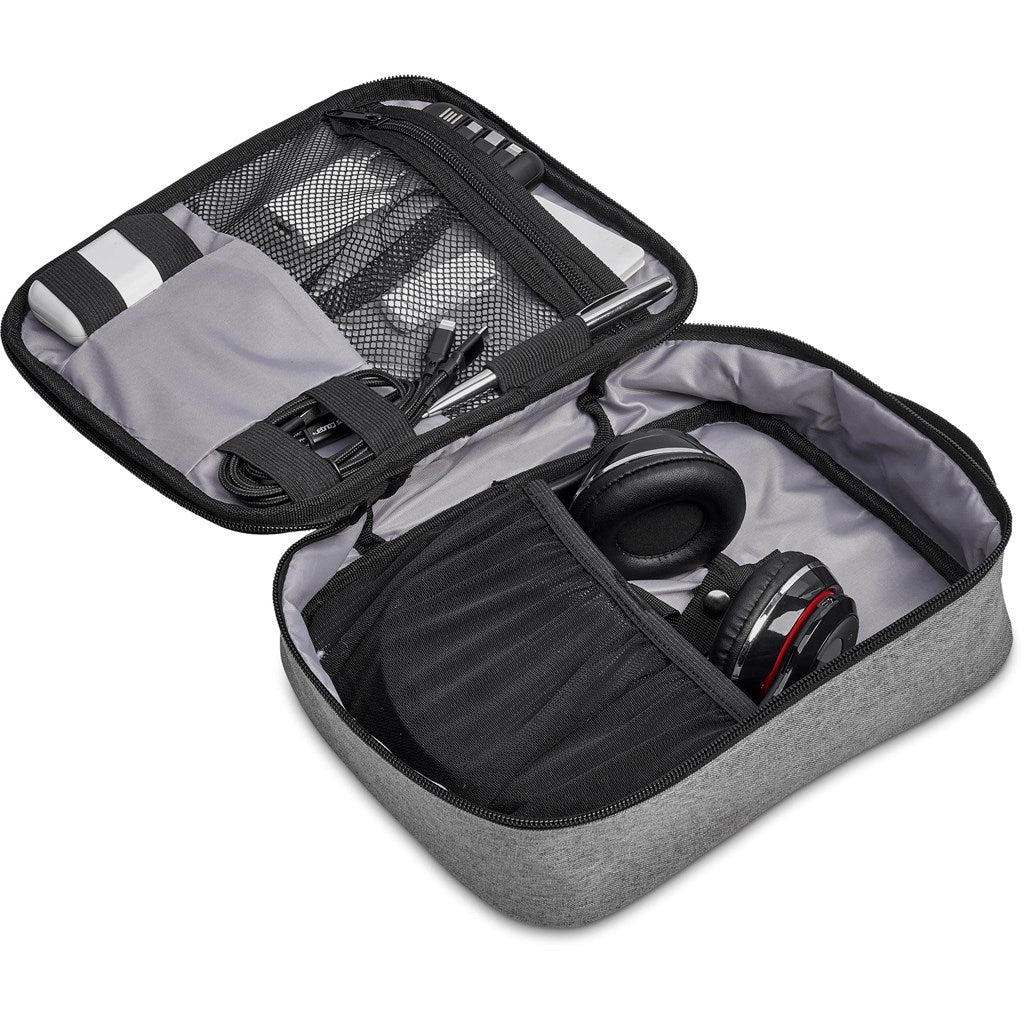 Zurich Tech Accessory Bag ZA Toiletry and Cosmetic Bags,Phone Accessories Mirelle Leather and Lifestyle