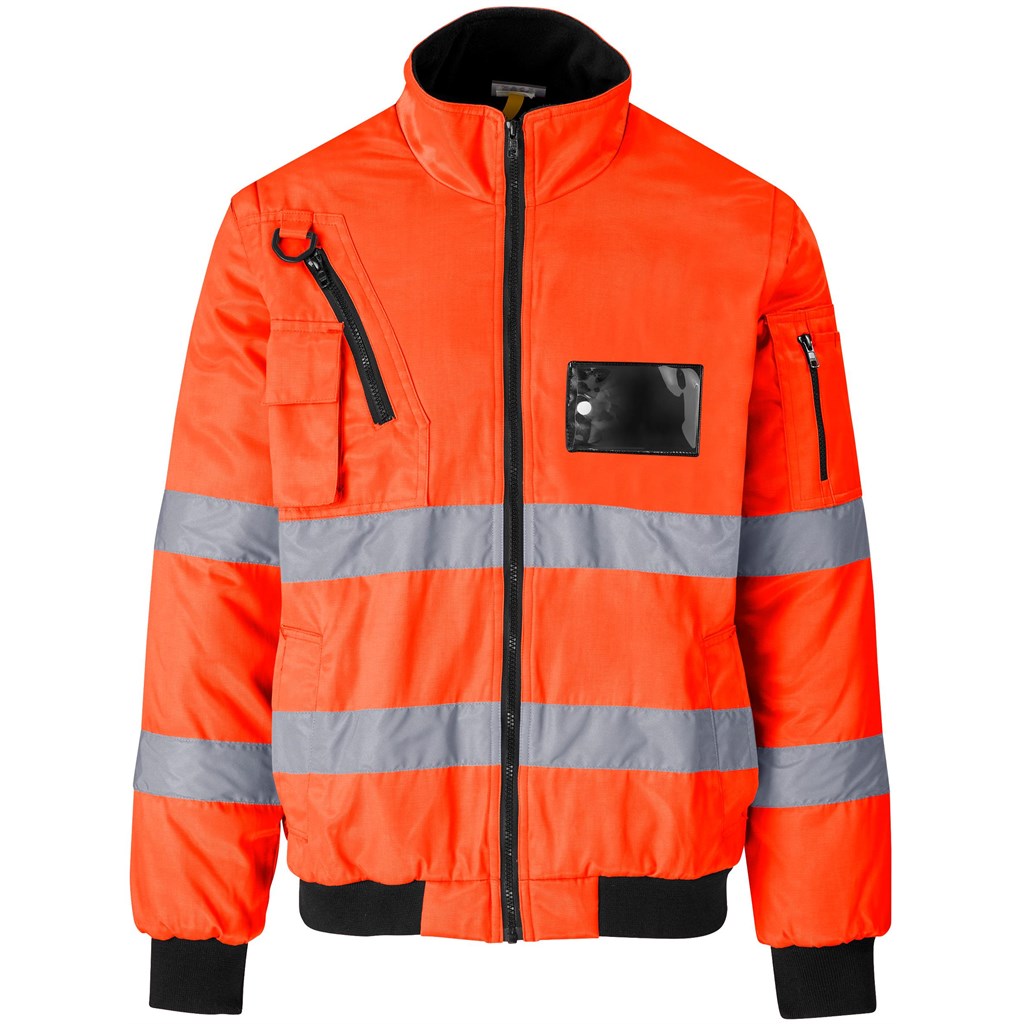 Techno Padded Hi-Viz Reflective Bunny Jacket Mirelle Leather and Lifestyle