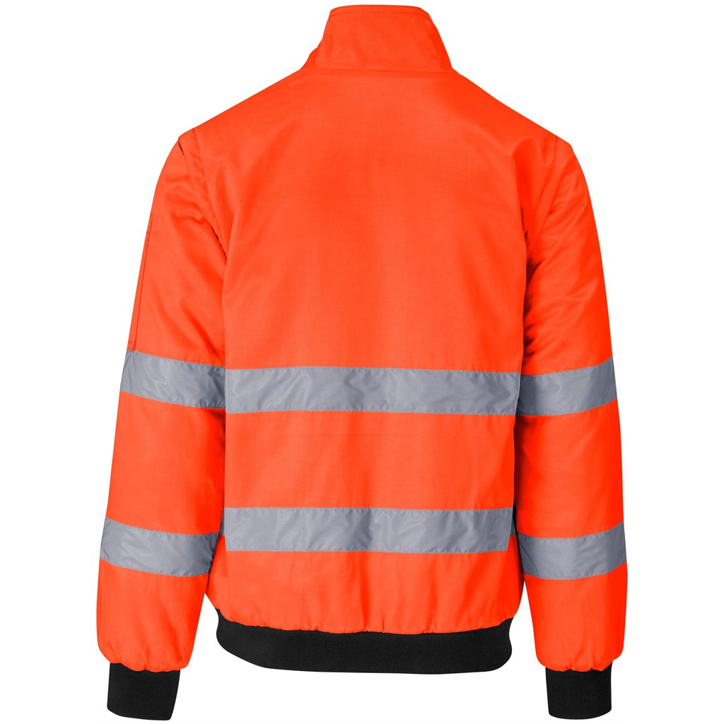 Techno Padded Hi-Viz Reflective Bunny Jacket Mirelle Leather and Lifestyle