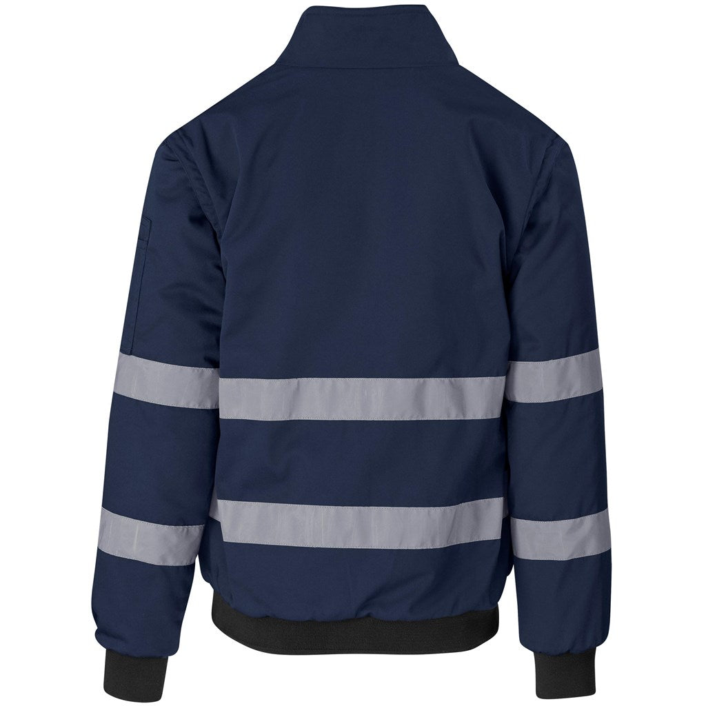 Techno Padded Hi-Viz Reflective Bunny Jacket Mirelle Leather and Lifestyle