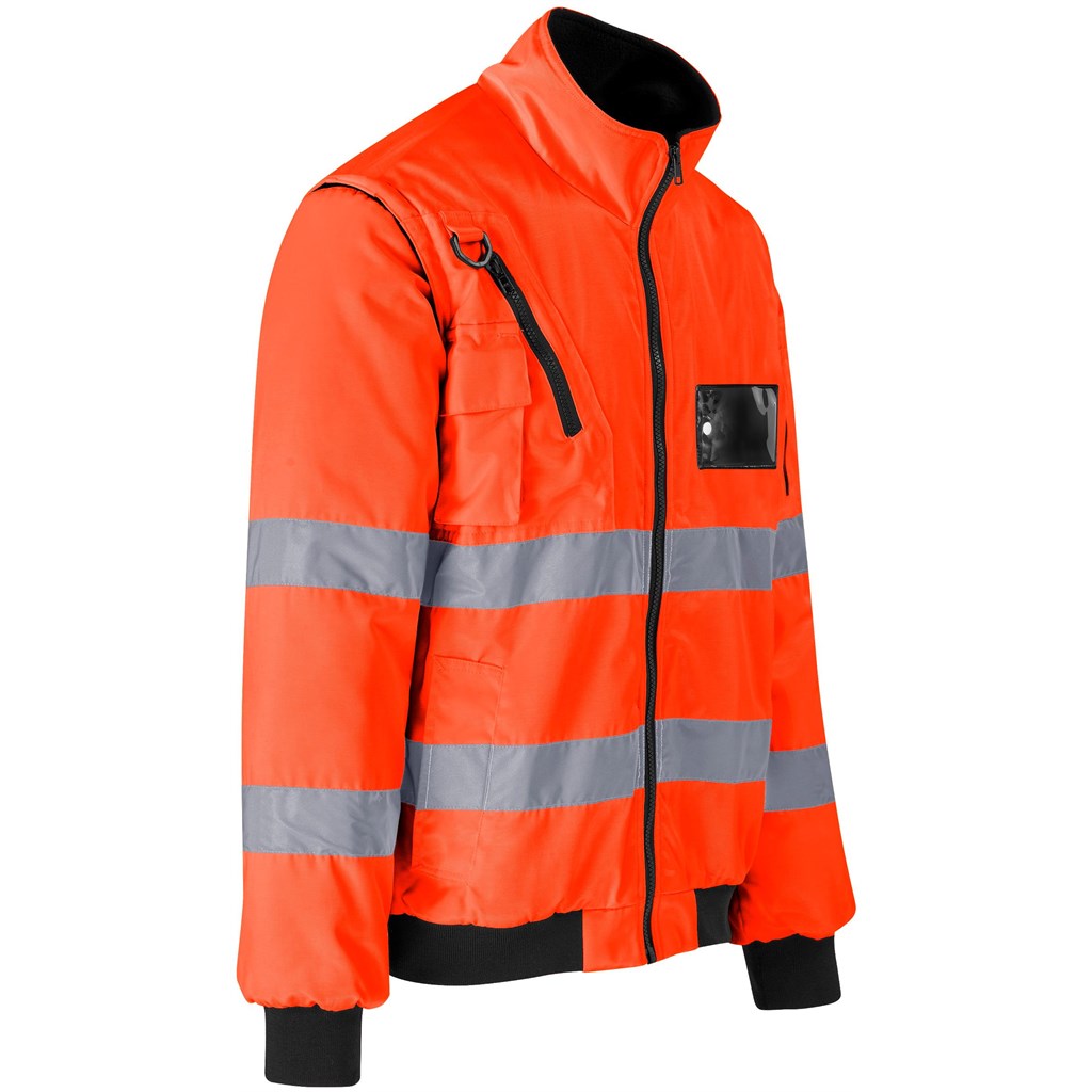 Techno Padded Hi-Viz Reflective Bunny Jacket Mirelle Leather and Lifestyle