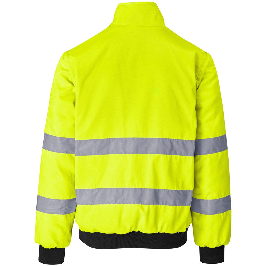 Techno Padded Hi-Viz Reflective Bunny Jacket Mirelle Leather and Lifestyle
