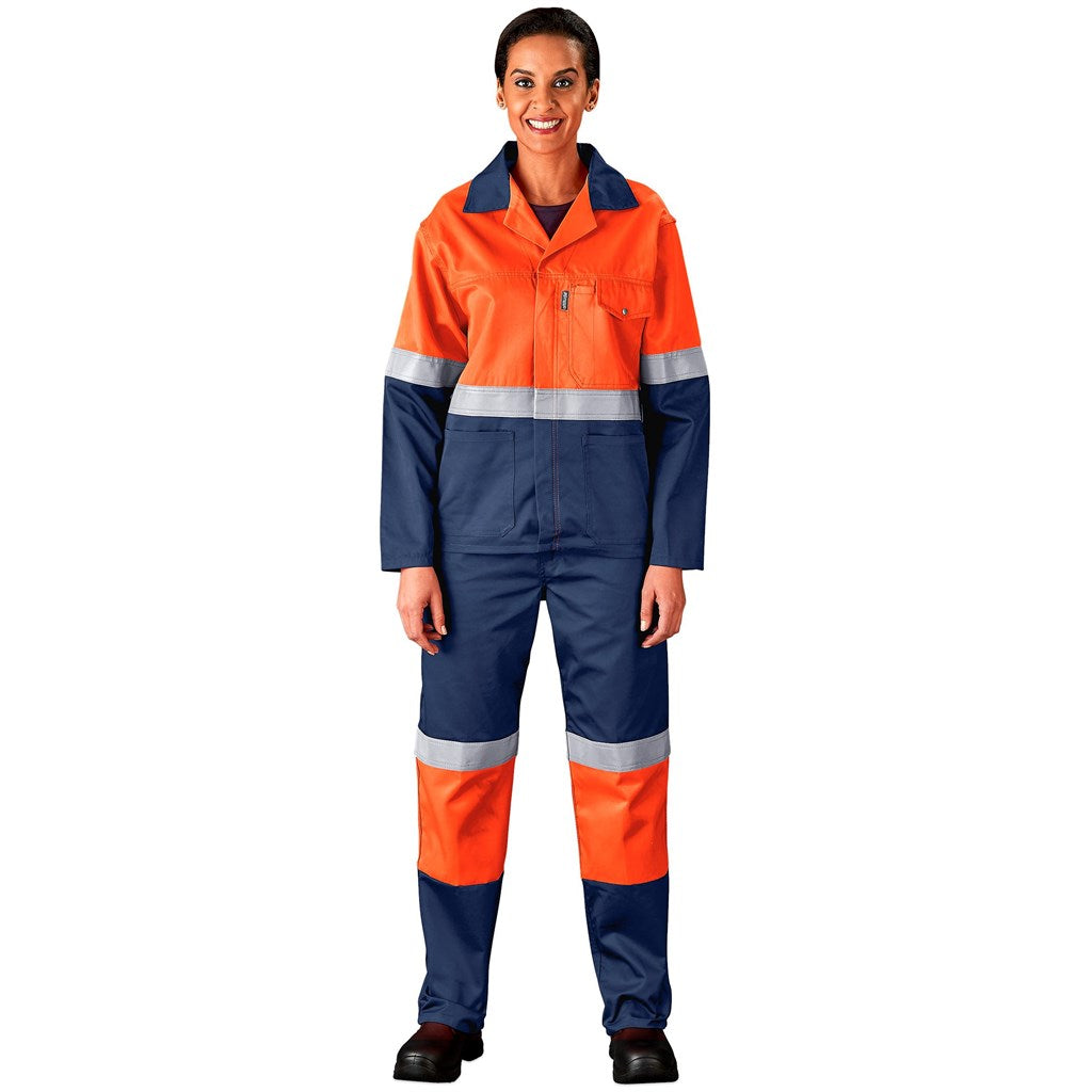 Traffic Premium Two-Tone Hi-Viz Reflective Jacket Mirelle Leather and Lifestyle