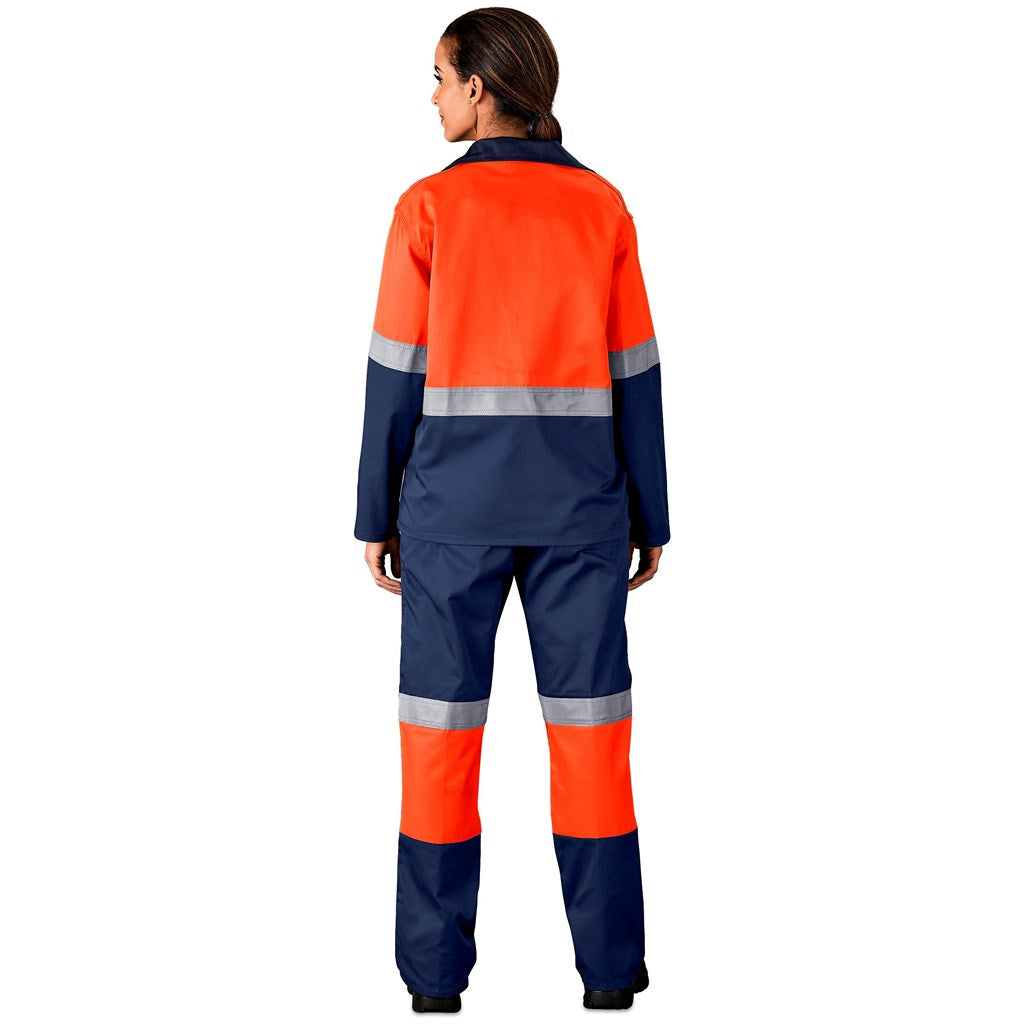 Traffic Premium Two-Tone Hi-Viz Reflective Jacket Mirelle Leather and Lifestyle