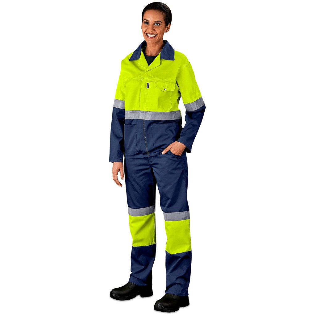 Traffic Premium Two-Tone Hi-Viz Reflective Jacket Mirelle Leather and Lifestyle