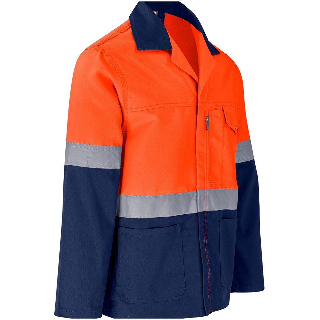 Traffic Premium Two-Tone Hi-Viz Reflective Jacket Mirelle Leather and Lifestyle