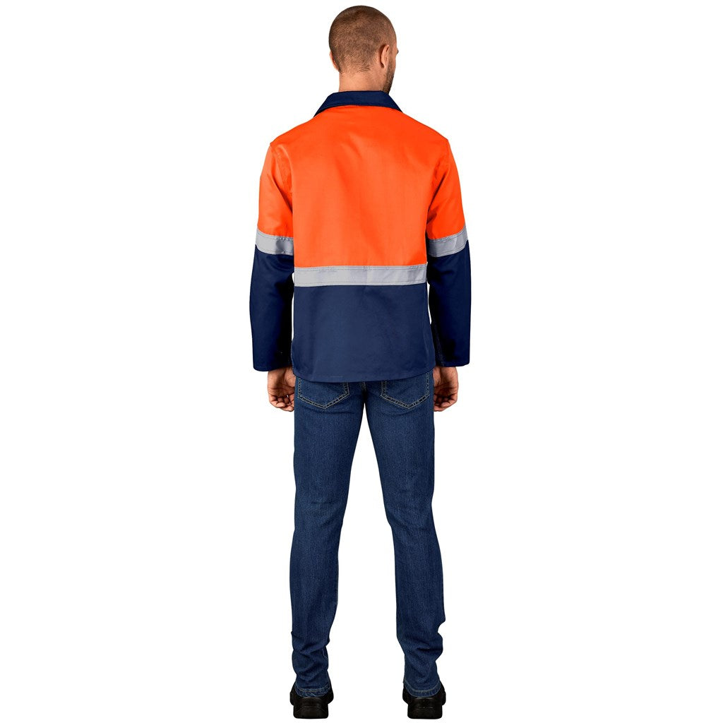 Traffic Premium Two-Tone Hi-Viz Reflective Jacket Mirelle Leather and Lifestyle