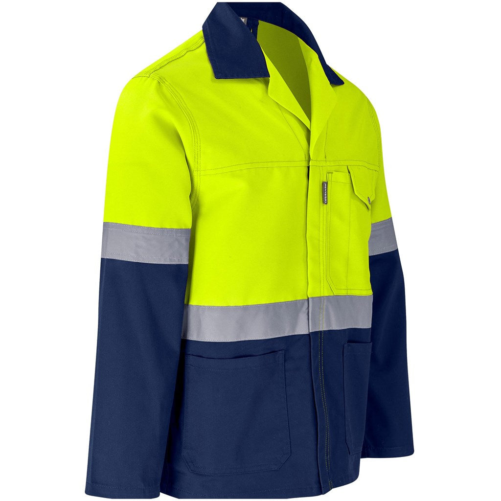 Traffic Premium Two-Tone Hi-Viz Reflective Jacket Mirelle Leather and Lifestyle