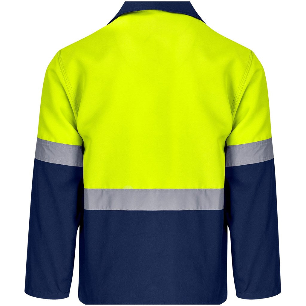 Traffic Premium Two-Tone Hi-Viz Reflective Jacket Mirelle Leather and Lifestyle