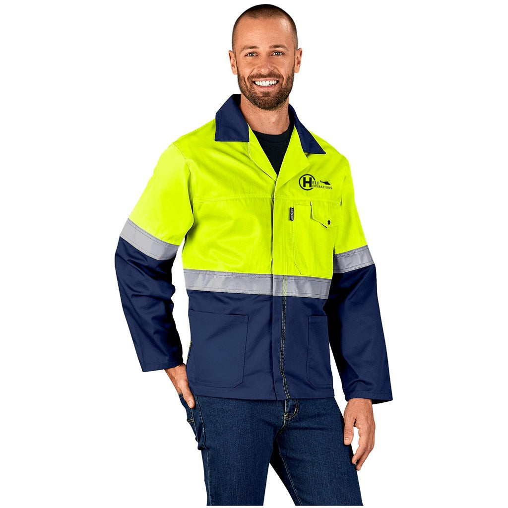 Traffic Premium Two-Tone Hi-Viz Reflective Jacket Mirelle Leather and Lifestyle