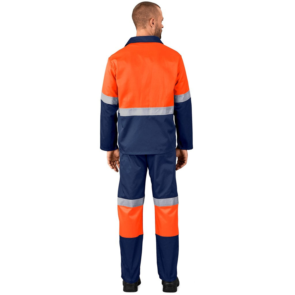 Traffic Premium Two-Tone Hi-Viz Reflective Jacket Mirelle Leather and Lifestyle