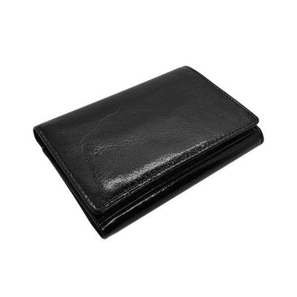 Tri Fold Card Holder with Bank Note Section - Genuine Leather - MIRELLE Leather and Lifestyle