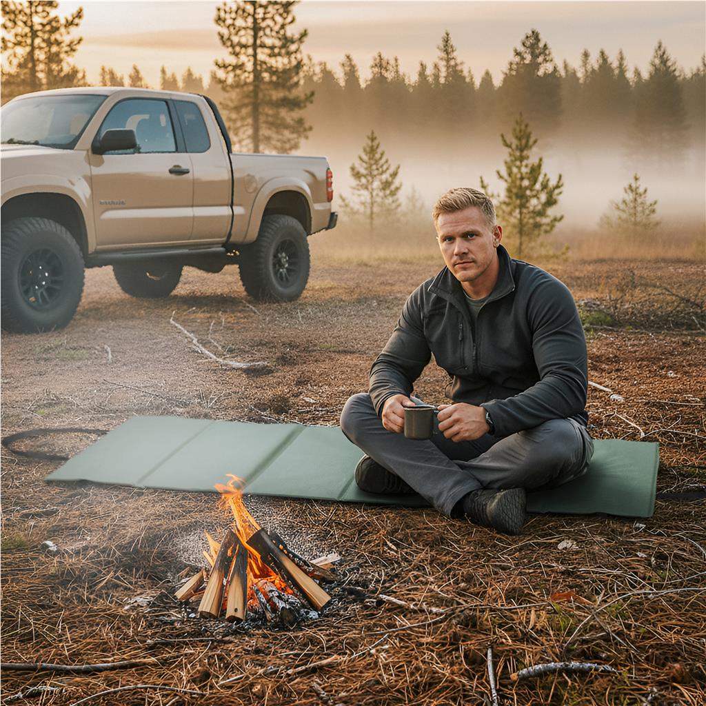 Urban Terrain Plateau Cushioned Foldable Outdoor Mat Mirelle Leather and Lifestyle