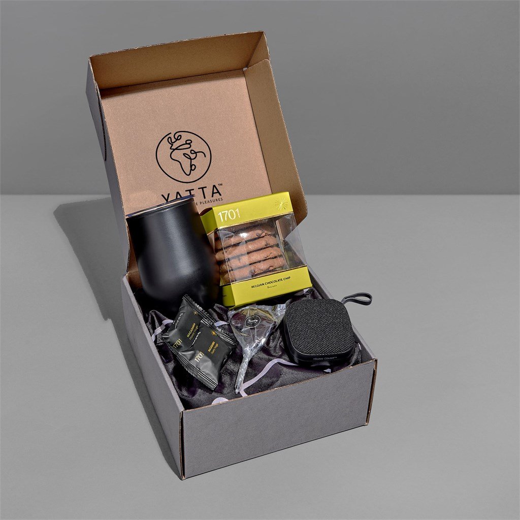 Yatta Beat Box Hamper ZA Unisex Hampers,Tech Hampers Mirelle Leather and Lifestyle