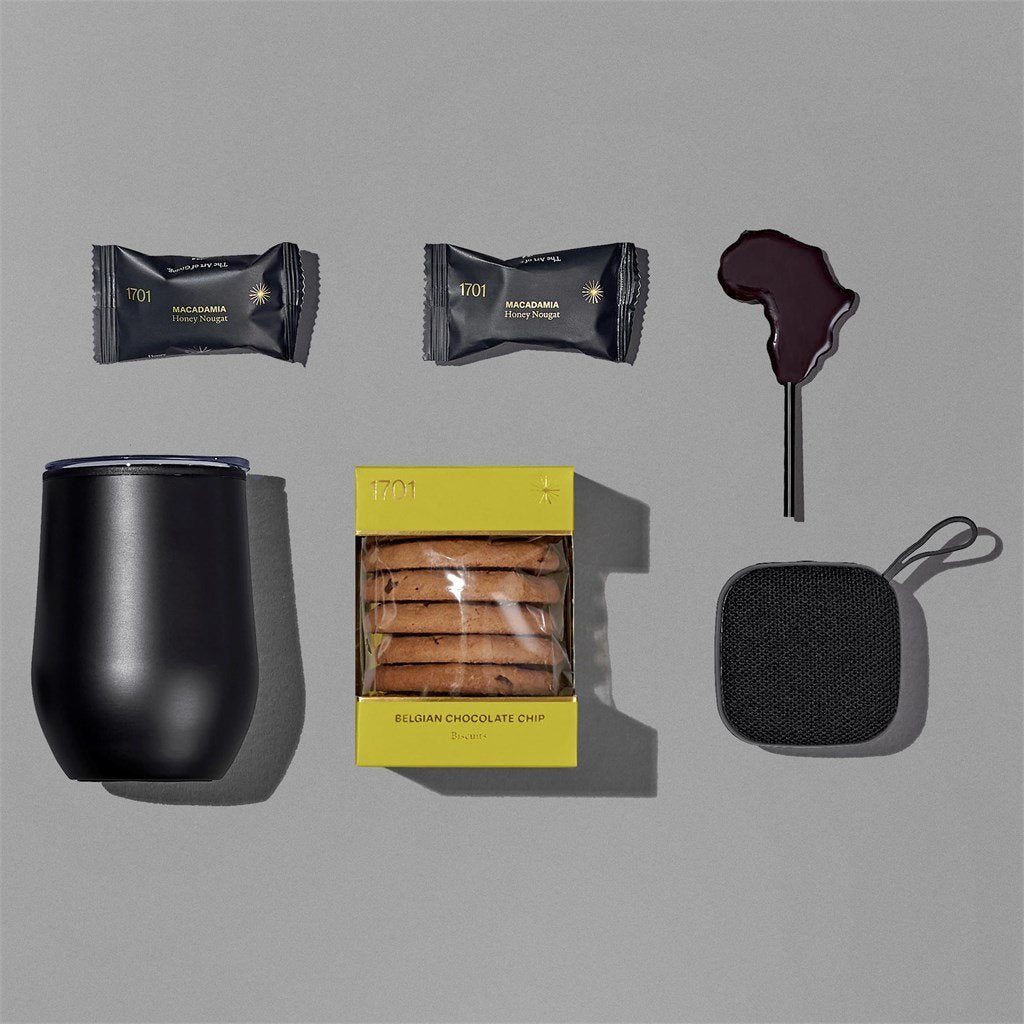 Yatta Beat Box Hamper ZA Unisex Hampers,Tech Hampers Mirelle Leather and Lifestyle