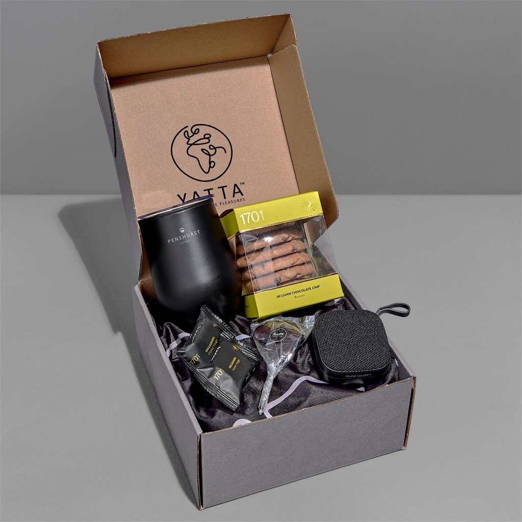 Yatta Beat Box Hamper ZA Unisex Hampers,Tech Hampers Mirelle Leather and Lifestyle
