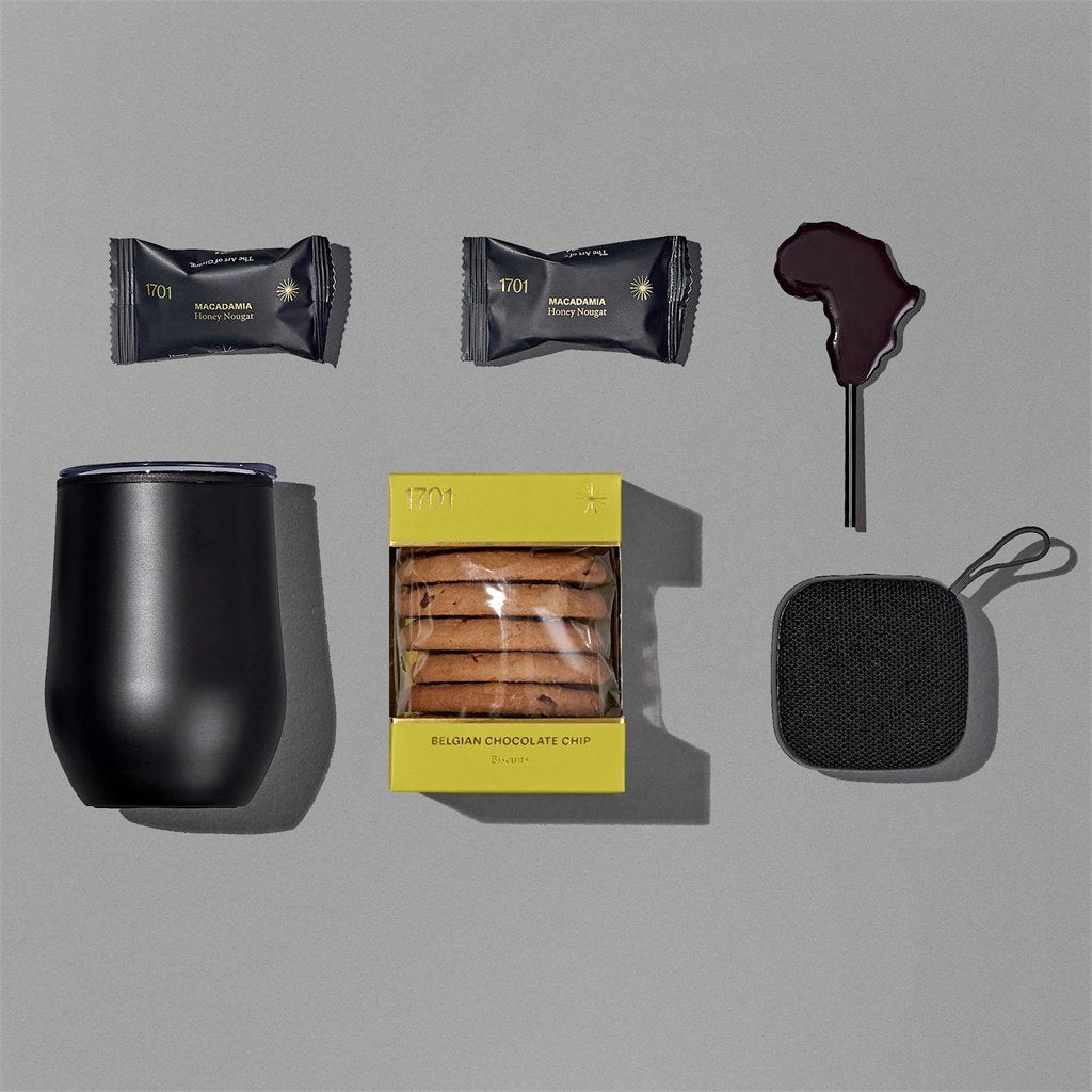 Yatta Beat Box Hamper ZA Unisex Hampers,Tech Hampers Mirelle Leather and Lifestyle