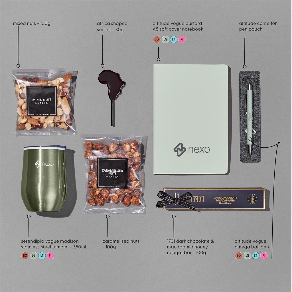 Yatta Bliss Box Hamper ZA Ladies Hampers Mirelle Leather and Lifestyle