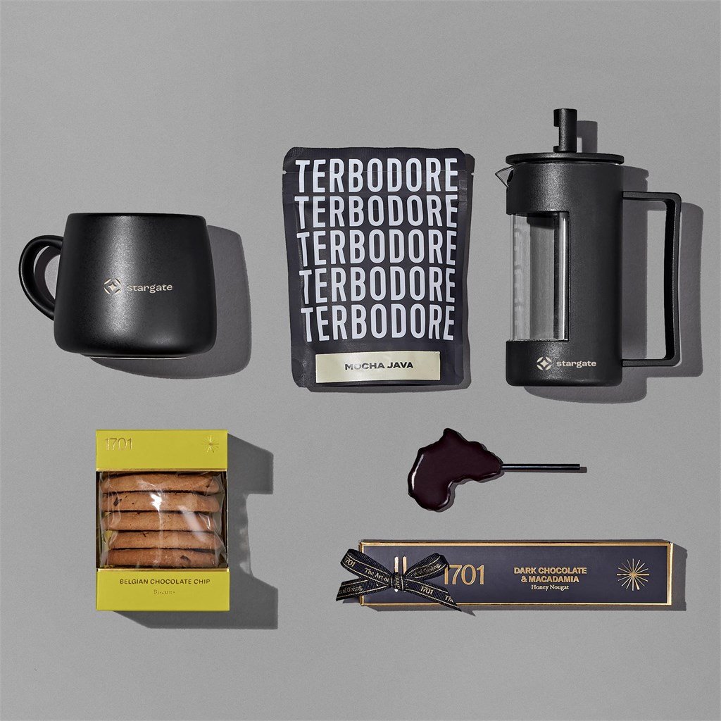 Yatta Brew-Box Hamper ZA Unisex Hampers,Coffee Hampers Mirelle Leather and Lifestyle