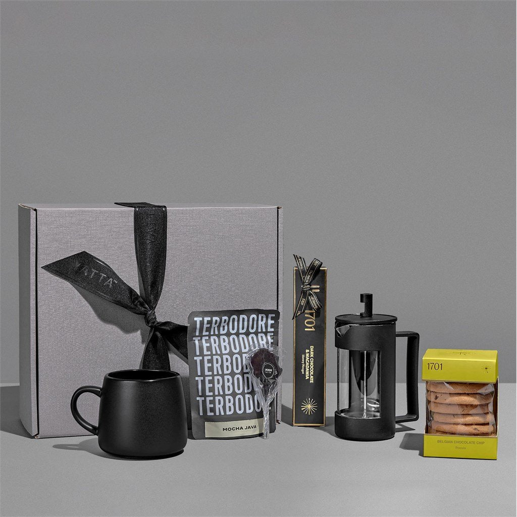 Yatta Brew-Box Hamper ZA Unisex Hampers,Coffee Hampers Mirelle Leather and Lifestyle