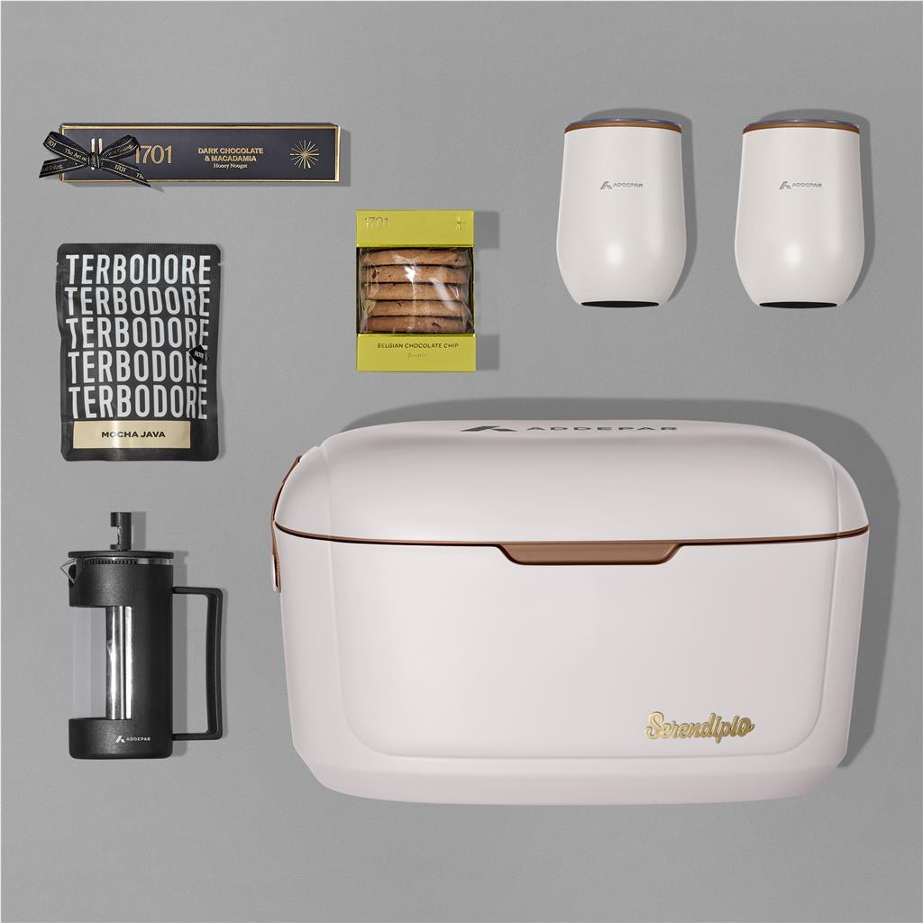 Yatta Cuppa Charm Hamper ZA Premium Hampers,Outdoor Hampers,Coffee Hampers Mirelle Leather and Lifestyle