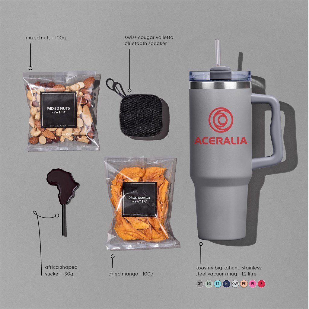 Yatta Graceful Goodies Hamper ZA Unisex Hampers,Tech Hampers Mirelle Leather and Lifestyle