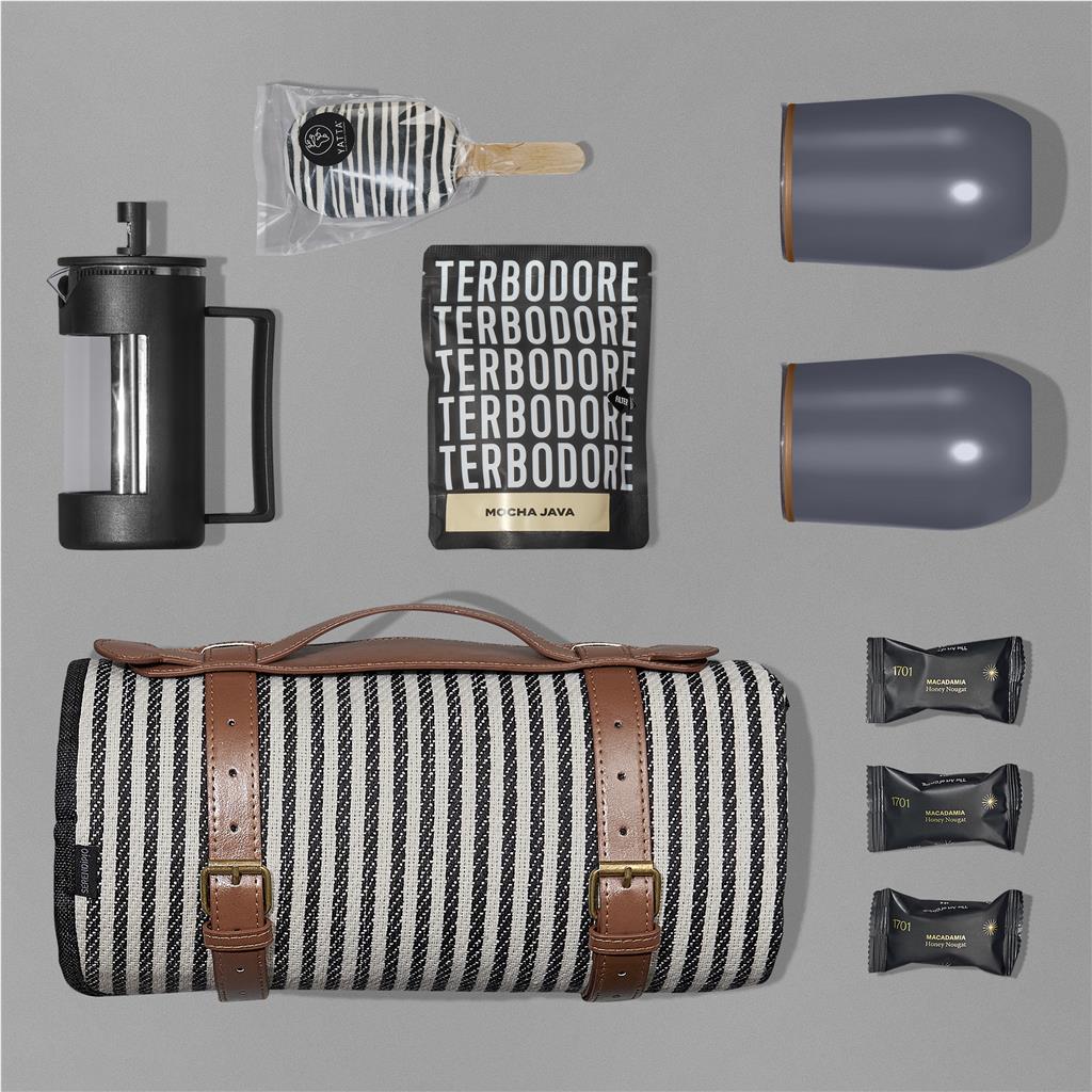 Yatta Mocha Magic Hamper ZA Premium Hampers,Outdoor Hampers,Coffee Hampers Mirelle Leather and Lifestyle
