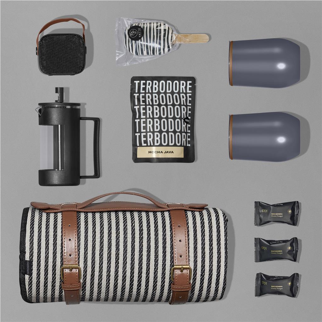 Yatta Roast & Relax Hamper ZA Premium Hampers,Outdoor Hampers,Coffee Hampers Mirelle Leather and Lifestyle