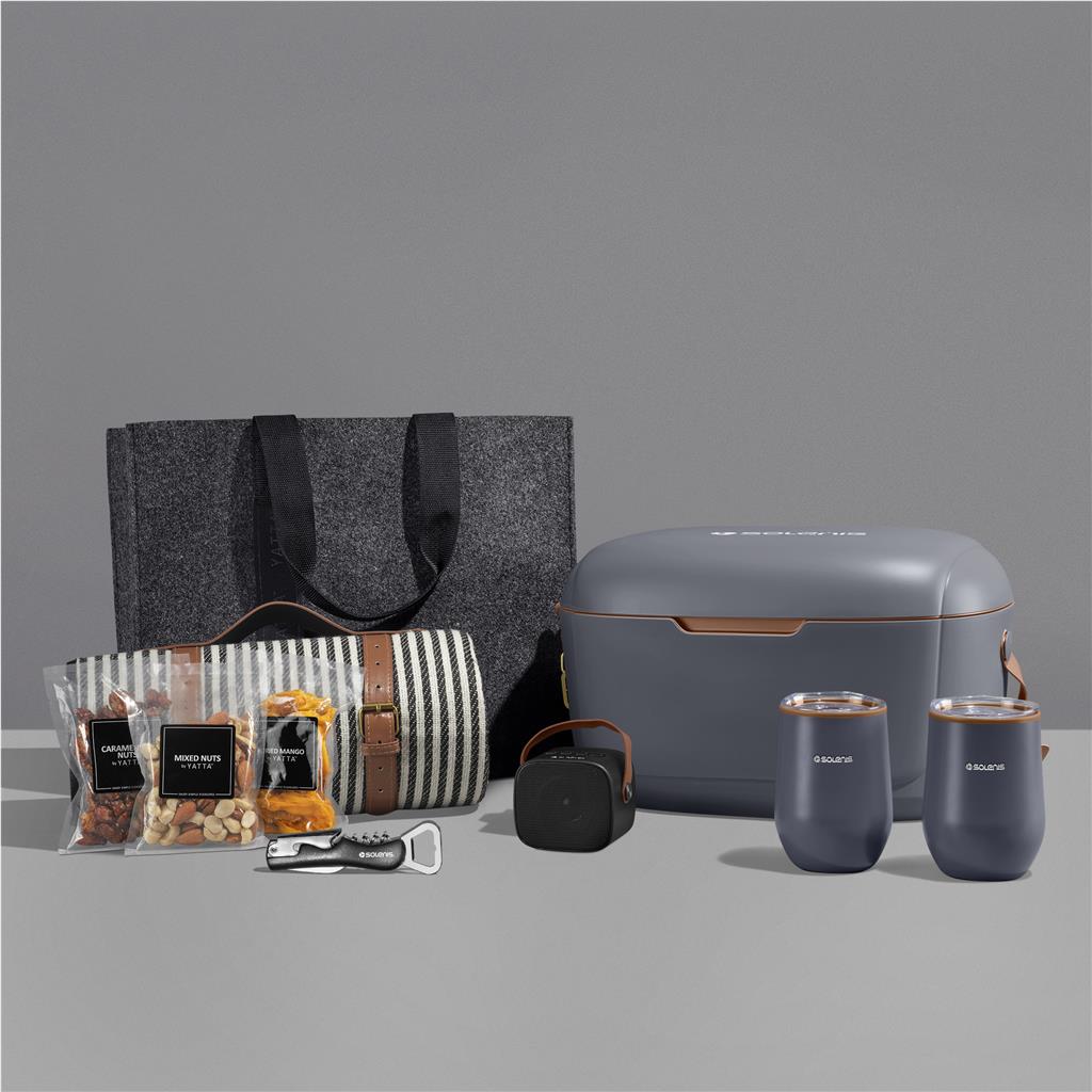 Yatta Sunset Serenade Hamper - Cream ZA Premium Hampers,Outdoor Hampers Mirelle Leather and Lifestyle