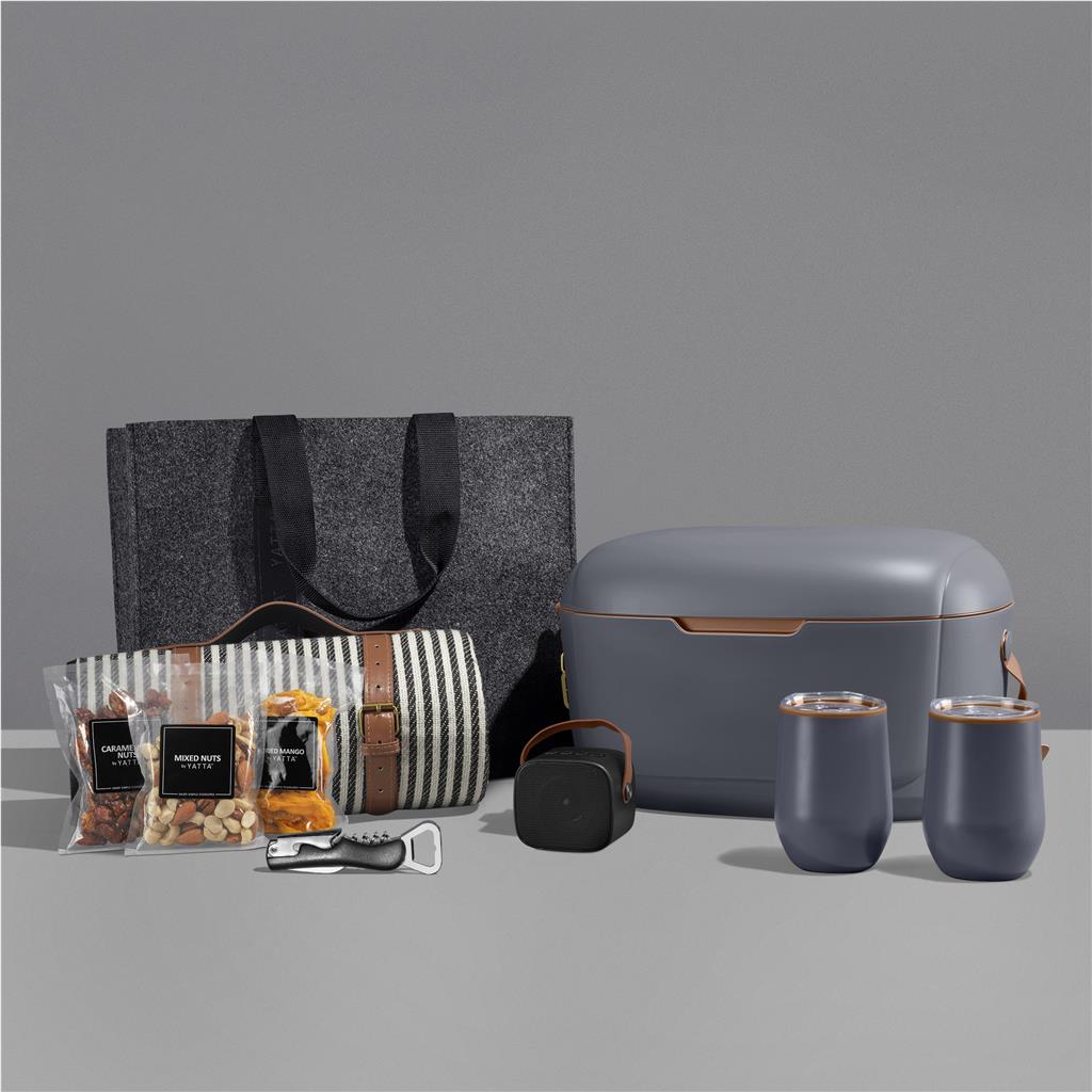Yatta Sunset Serenade Hamper - Cream ZA Premium Hampers,Outdoor Hampers Mirelle Leather and Lifestyle