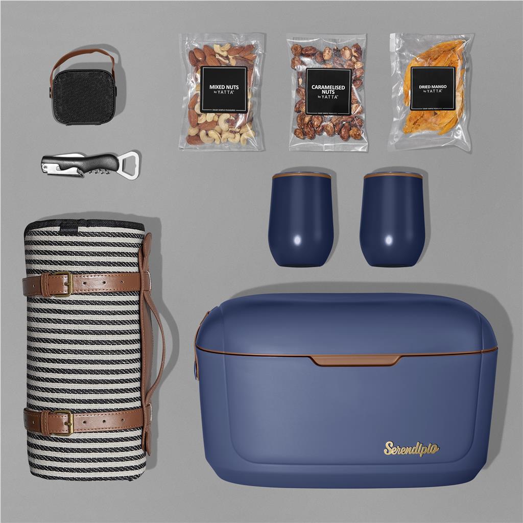 Yatta Sunset Serenade Hamper - Cream ZA Premium Hampers,Outdoor Hampers Mirelle Leather and Lifestyle