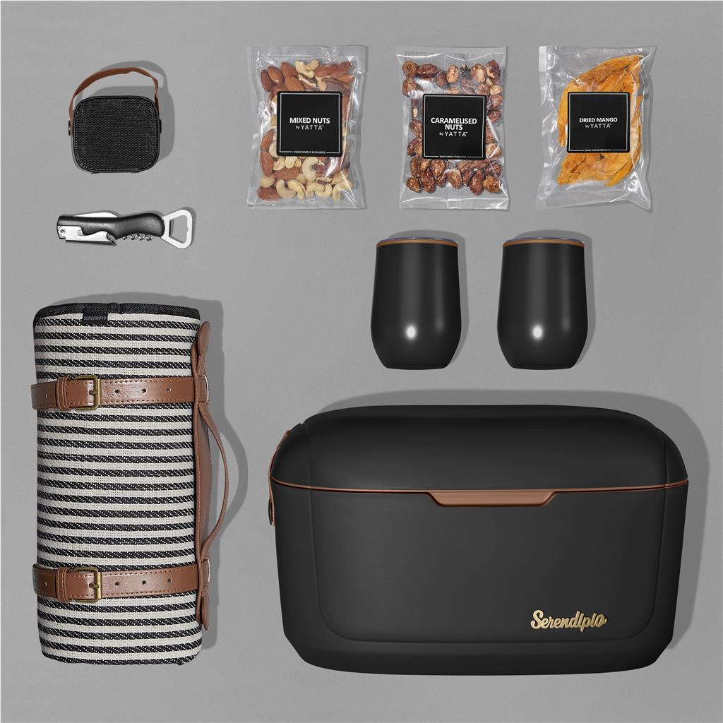 Yatta Sunset Serenade Hamper - Cream ZA Premium Hampers,Outdoor Hampers Mirelle Leather and Lifestyle