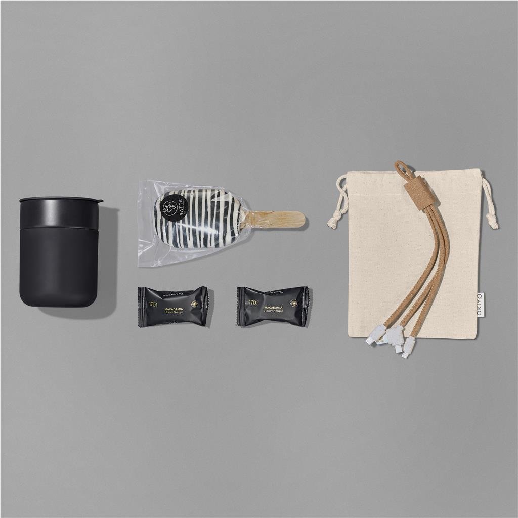 Yatta Sweet Sip Hamper ZA Heritage Day,Desk Drop Hampers,Unisex Hampers,Tech Hampers Mirelle Leather and Lifestyle