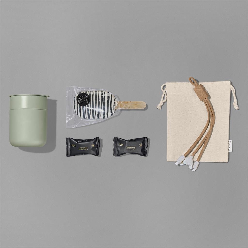 Yatta Sweet Sip Hamper ZA Heritage Day,Desk Drop Hampers,Unisex Hampers,Tech Hampers Mirelle Leather and Lifestyle