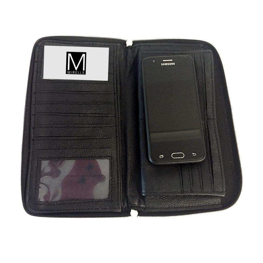 Mirelle Large Leather Laptop Tote Handbag And Ladies Wallet - Combo - Mirelle Leather and Lifestyle