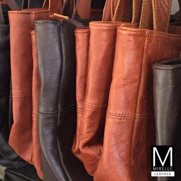 Mirelle Leather Classic Shopper Handbag and Ladies Wallet - Combo - Mirelle Leather and Lifestyle
