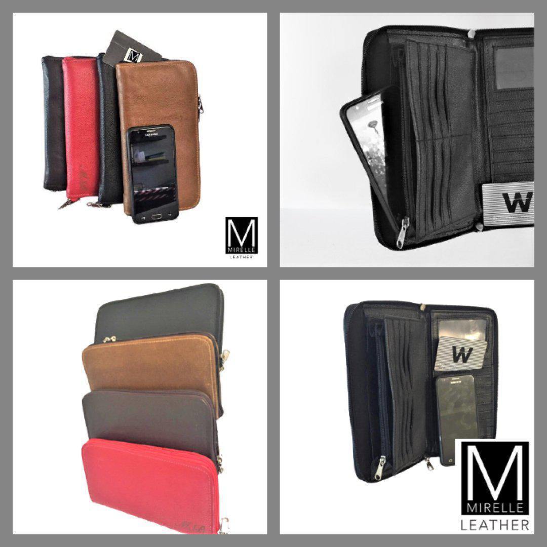 Mirelle Leather Classic Shopper Handbag and Ladies Wallet - Combo - Mirelle Leather and Lifestyle