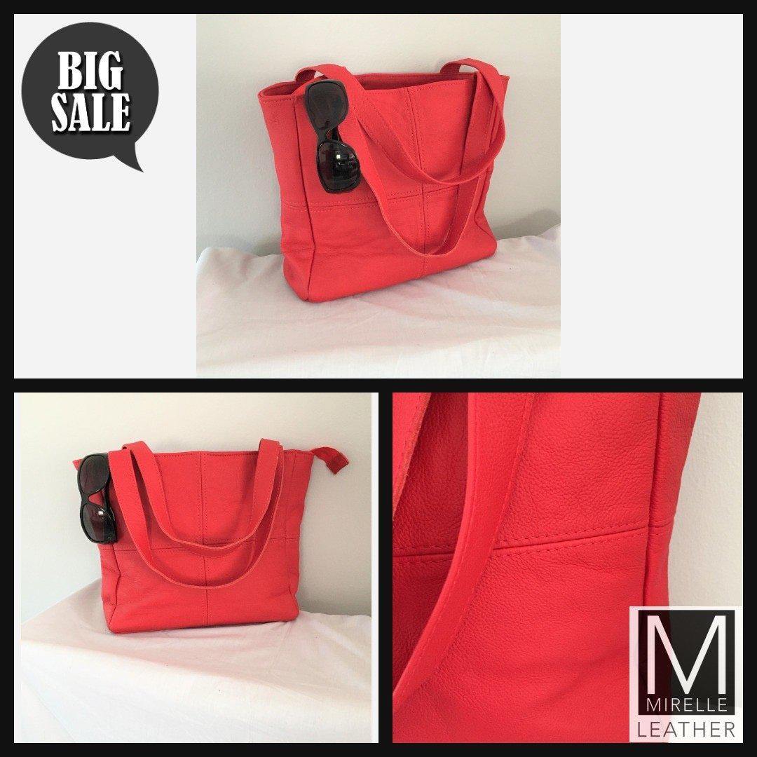 Mirelle Leather Classic Shopper Handbag and Ladies Wallet - Combo - Mirelle Leather and Lifestyle