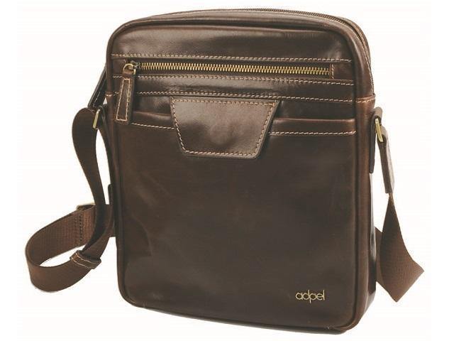 Dakota Leather Messenger Bag - Brown - Mirelle Leather and Lifestyle