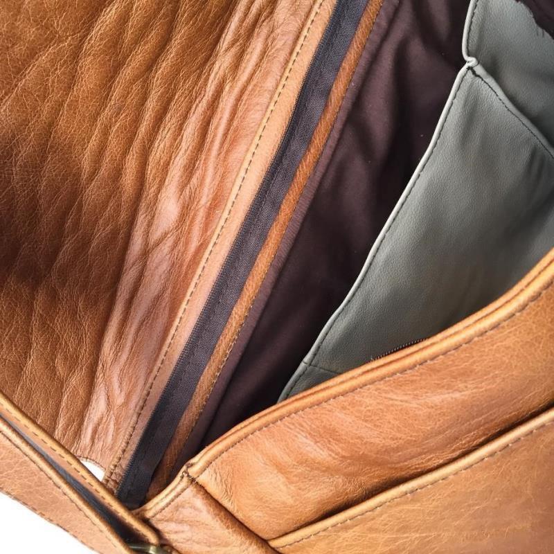 Genuine Leather Classic Office Laptop Bag | MIRELLE ZA Laptop Bag Mirelle Leather and Lifestyle