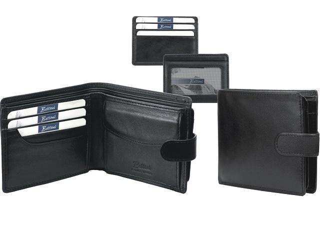 Genuine Leather Mens Wallet with Coin Holder and Separate Card Insert - Black | MIRELLE ZA Leather Wallet Mirelle Leather and Lifestyle