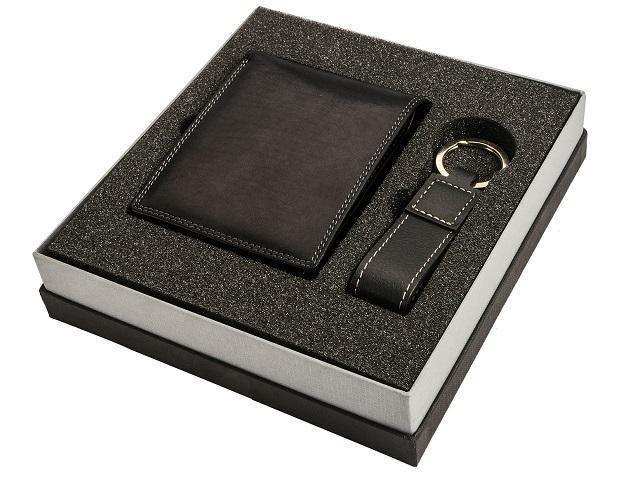 Genuine Leather Wallet and Key Ring Set - Mirelle Leather and Lifestyle