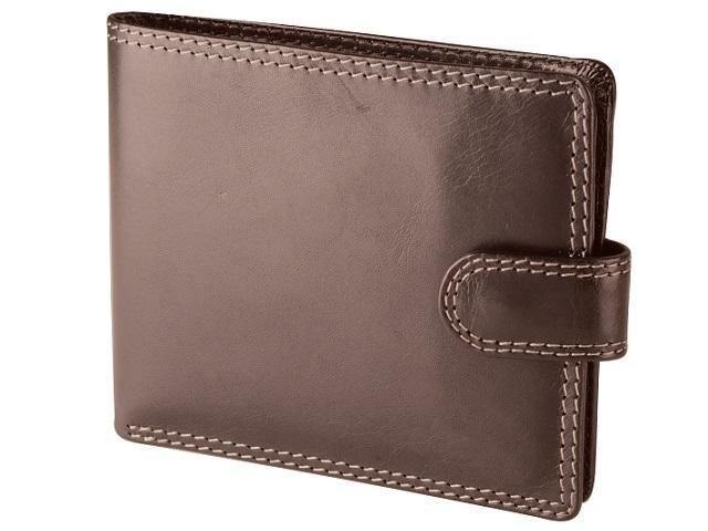 Genuine Leather Wallet with Notes - 7 Credit Cards - Coin Holder - Brown - Mirelle Leather and Lifestyle
