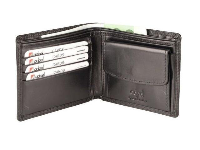 Genuine Leather Wallet with Notes, 4 Cards and Coin Holder - Mirelle Leather and Lifestyle