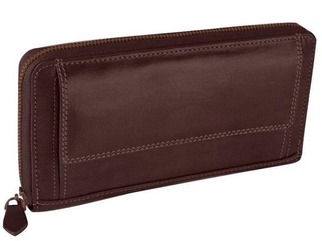 Genuine Leather Zip Closure Purse - Mirelle Leather and Lifestyle