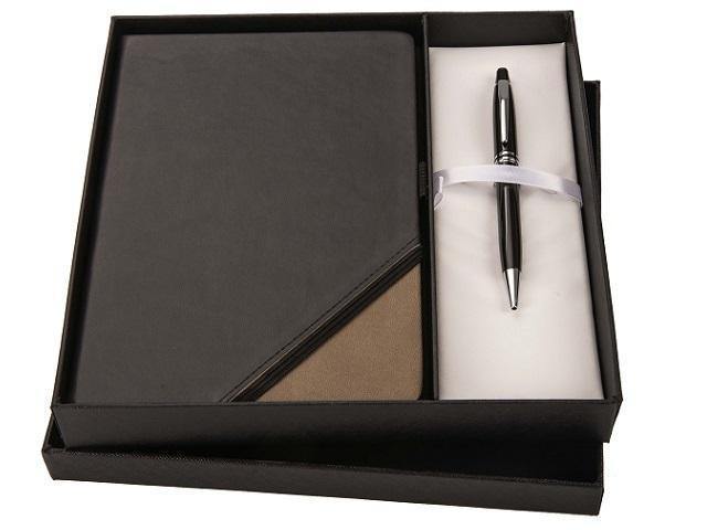 Genuine Leather Notebook and Pen Set - Mirelle Leather and Lifestyle