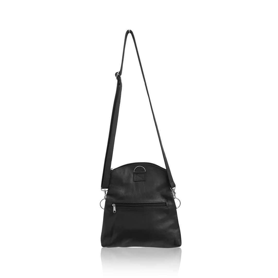 Leather 3-Way Convertible Backpack | Messenger Handbag - MIRELLE ZA Backpack Mirelle Leather and Lifestyle