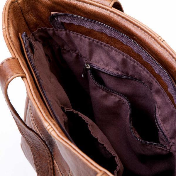 Leather Chic Shopper Handbag | MIRELLE ZA Leather Handbag Mirelle Leather and Lifestyle