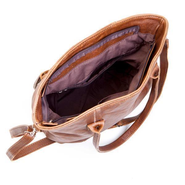 Leather Classic Tote Handbag - Genuine Leather | MIRELLE ZA Tote Handbag Mirelle Leather and Lifestyle